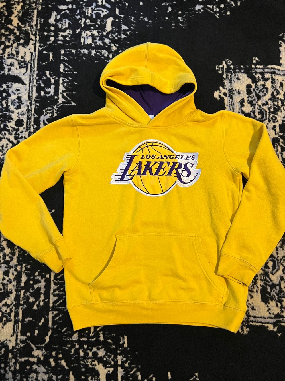Youth LA Lakers hoodie sz L 14/16